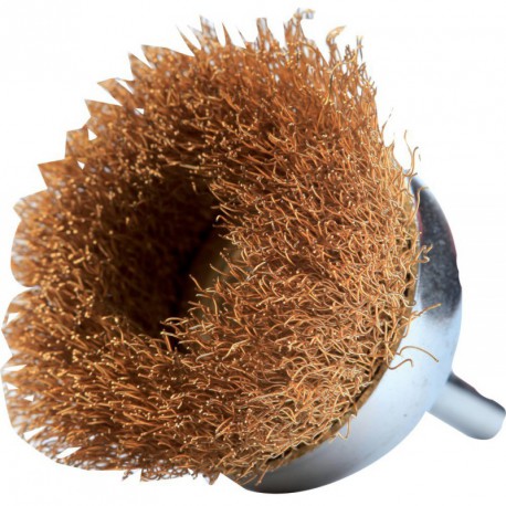 Brosse Poils acier SB 75mm ondulé C-PRO