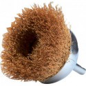 Brosse Poils acier SB 75mm ondulé C-PRO