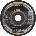 Disque de coupe FT24 125 x 2,0mm  Rhodius(Par 25)