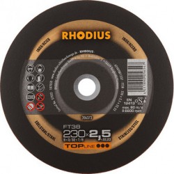 Disque de coupe FT38 230 x 2,5mm  Rhodius(Par 25)
