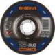 Disque de coupe FTK33 125 x 3,0mm coudé Rhodius