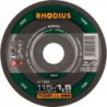 Disque de coupe XT66 115 x 1,5mm  Rhodius