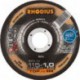 Disque de coupe XTK10 115 x 1,0mm coudé Rhodius