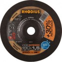 Disque de coupe XTK38 180 x 1,5mm coudé Rhodius