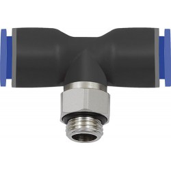 Connecteur en T B-Ser.G3/8 a.plastiqueD16