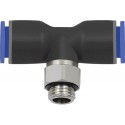 Connecteur en T B-Ser.G3/8 a.plastiqueD16