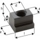 Ecrou pour rainures en T, d x rainure en T : M6 x 8, Cote a 7,7 mm, Cote e 13 mm, Cote h : 10 mm, Cote k : 6 mm