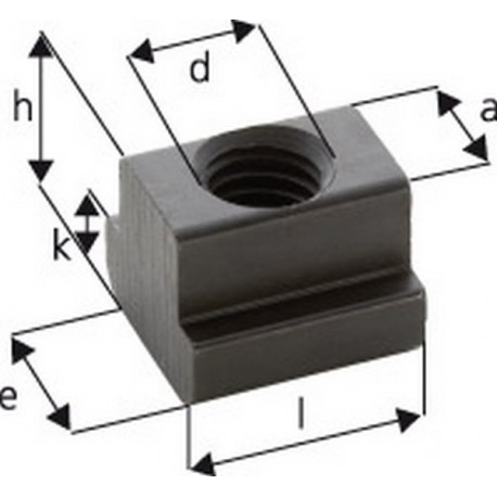 Tasseau DIN508 M14x16mm FORMAT 1 PCS