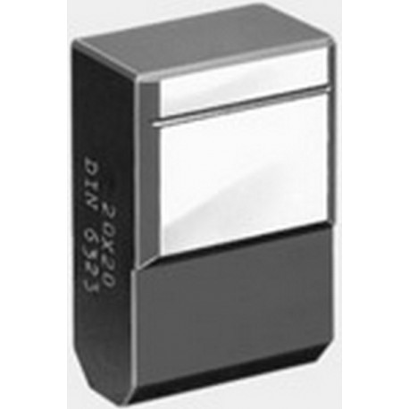 Coulisseau libre, Cote nominale des rainures sur les machines : 12 mm, Cote nominale des rainures sur les montures 12 mm, Hauteur 28,6 mm