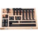 Jeu de vis de serrage pour rainures en T, d x rainure en T : M12 x 12 mm