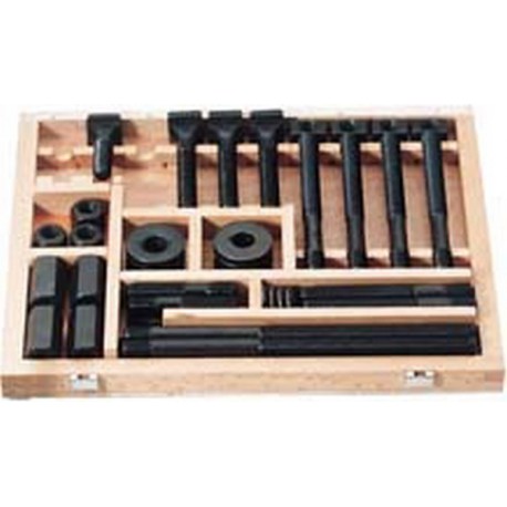 Jeu de vis de serrage pour rainures en T, d x rainure en T : M20 x 22 mm