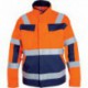 Veste HV,MG, Taille 2XL (62/64),orange fluo/bleu