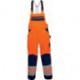 Salopette, MG,  Taille  58, orange fluo/bleu