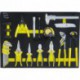Servante outils 132 pièces H980 x B680 x T460mm TECO