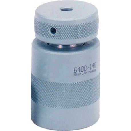 Vérin à vis à tête plate, Taille : 140 mm, à hauteur réglable h-H 100-140 mm, Ø de la base d'appui 68 mm, Ø du pied : 68 mm, Capacité : 100 kN