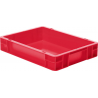 Conteneur de transport gerbable TK400/75-0, rouge