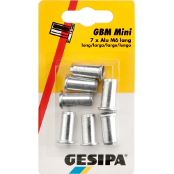 Écrous aveugles en mini-pack M6 moyens GESIPA 1 PCS