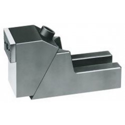 Crampon plaqueur stable, Larg. : de rainure : 20 mm 22 mm 24 mm 28 mm 30 mm, b1 26 mm, c 11 mm, h : 100 mm, h1 : 45 mm, h2 : 118 mm, h3 : 40 mm,