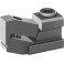 Tendeur de table plat «Mini-Bulle», Rainure : 12 mm, H minimum 2,5 mm, H maximum 13,5 mm, B : 18 mm, C : 1,8 mm, H1 : 11 mm, L : 52 mm, X : 5 mm