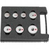 Jeu bagues filetées M3-M12 6g FORTIS