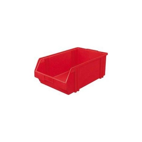 Bac de rangement LK 1 rouge 500/450x300x180 mm