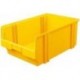 Bac de rangement LK 1B jaune 500/450x300x200 mm