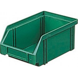 Bac de rangement LK 1C vert 500/450x300x145 mm