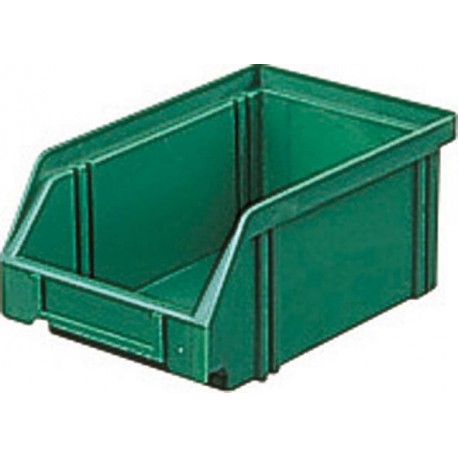 Bac de rangement LK 1C vert 500/450x300x145 mm
