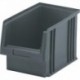 Bac de rangement PLK 2A gris 330/297x213x200 mm