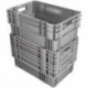 Bac rangement DTK 600x400x270 mm gris (Par 2)