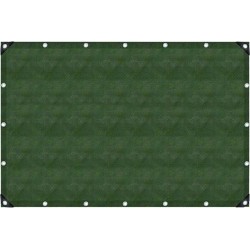 Bache oliv 2x3m UV-stabilis. oiellet 50 cm