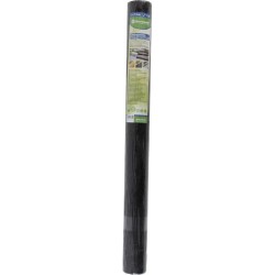 Bache anti mauvaise herbes 1x15m 90g/m2 gris foncé Rolle