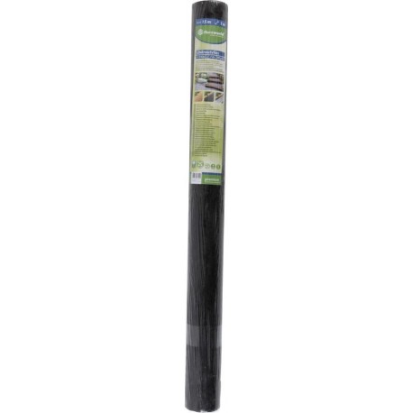 Bache anti mauvaise herbes 1x15m 90g/m2 gris foncé Rolle