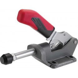 Sauterelle à tige coulissante lourde, Taille : 5, Capacité du piston F1 10 kN, Capacité du piston F2 10 kN, Hauteur totale : 134 mm, Long. totale : 245 mm