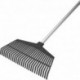 Balai à feuille 44 cm 26 dents 120 cm manche