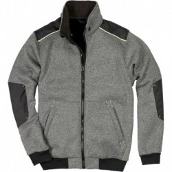 Blouson Taille XXL gris moucheté