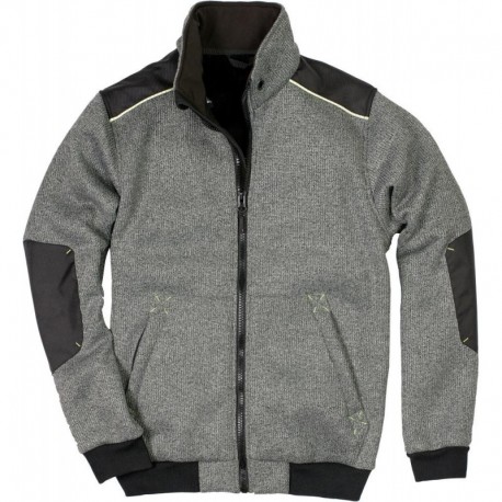 Blouson Taille XXL gris moucheté