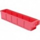 Boite de rangement VKB 400x93x83 mm rouge