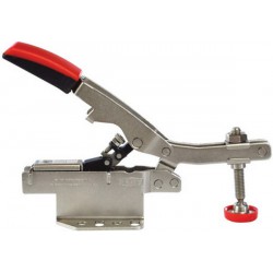 Dispositif de serrage horizontal, Capacité de serrage : 40 mm, Force serrage 2500 N, Poids 0,380 kg, Hauteur de serrage : 40 mm, Long. totale : 210 mm