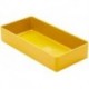Boite rangement 198x99x40 mm jaune