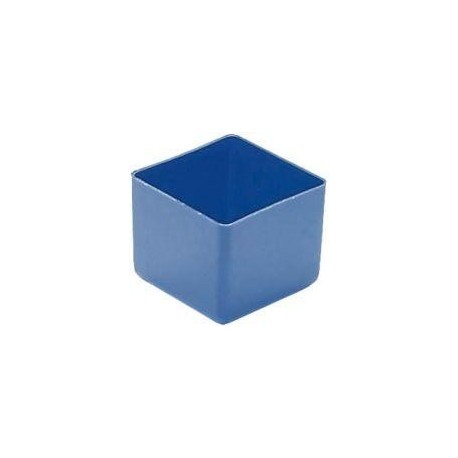Boite rangement 49x49x40 mm bleu