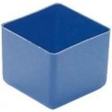 Boite rangement 49x49x40 mm bleu