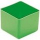 Boite rangement 49x49x40 mm vert