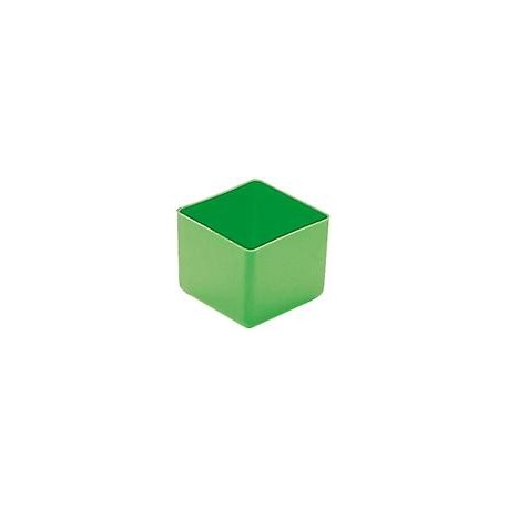 Boite rangement 49x49x40 mm vert