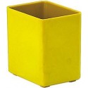 Boite rangement 53x40x54 mm jaune