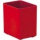 Boite rangement 53x40x54 mm rouge