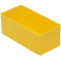 Boite rangement 99x49x40 mm jaune