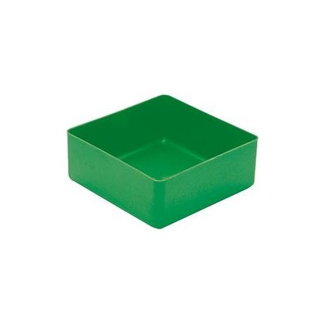 Boite rangement 99x99x40 mm vert