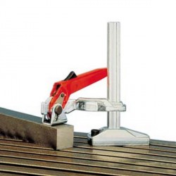 Bride à serrage rapide BS « sauterelle rapide », Taille : 5, Hauteur de serrage 240 mm, Portée 140 mm, Glissière : 30,0 x 15,0 mm, Force serrage : 10000 N