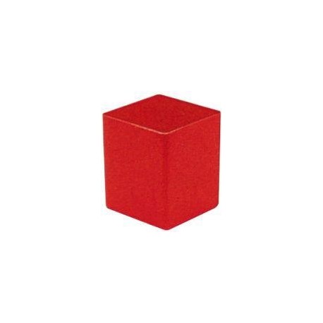 Boite rangement E 63/1 54x54x63 mm rouge